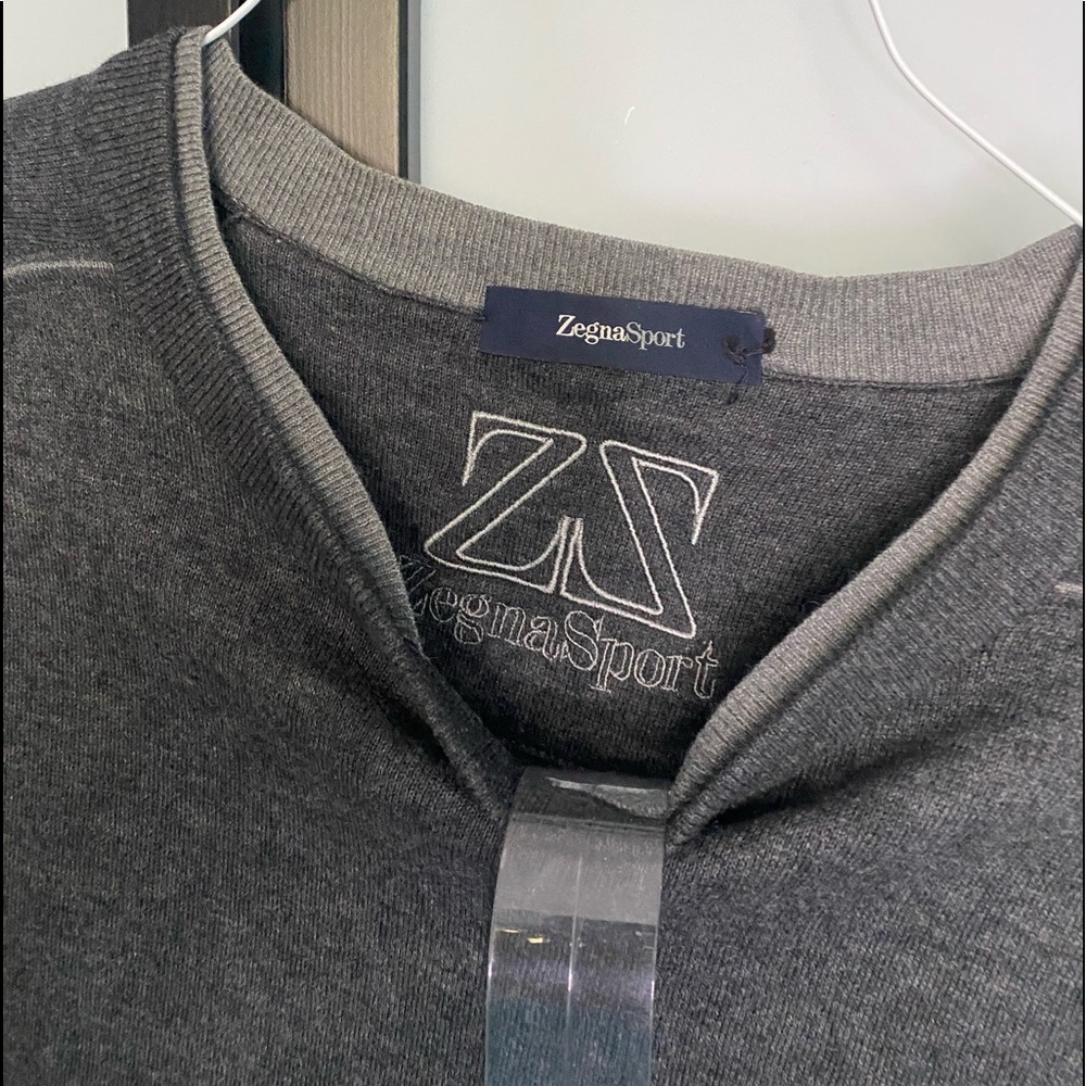 Zegna Sport - men’s sweater size - cotton & cashmere